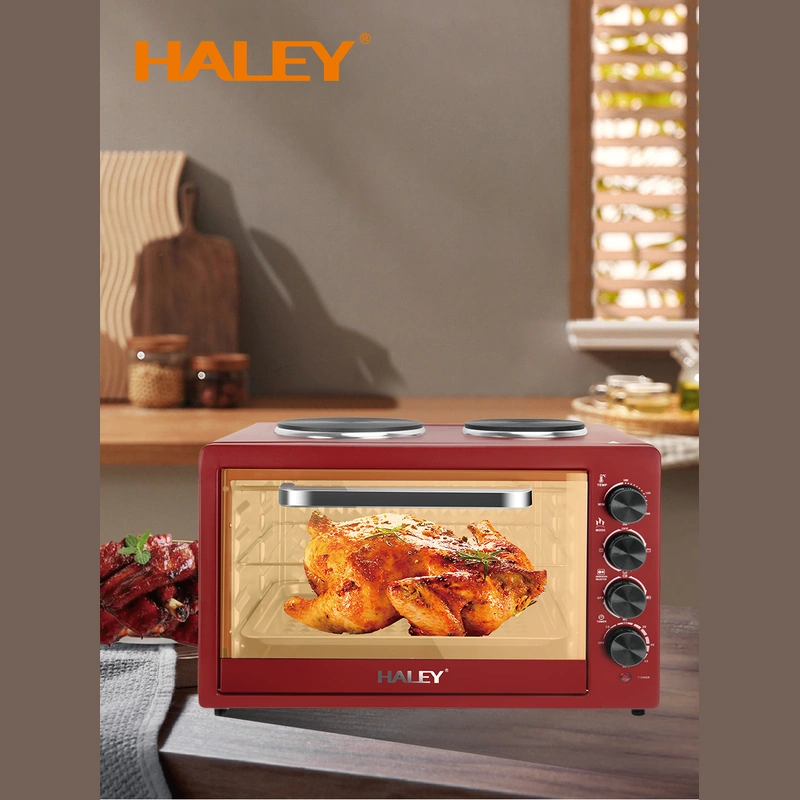 HALEY 48L Electric Oven with Dual Hot Plates